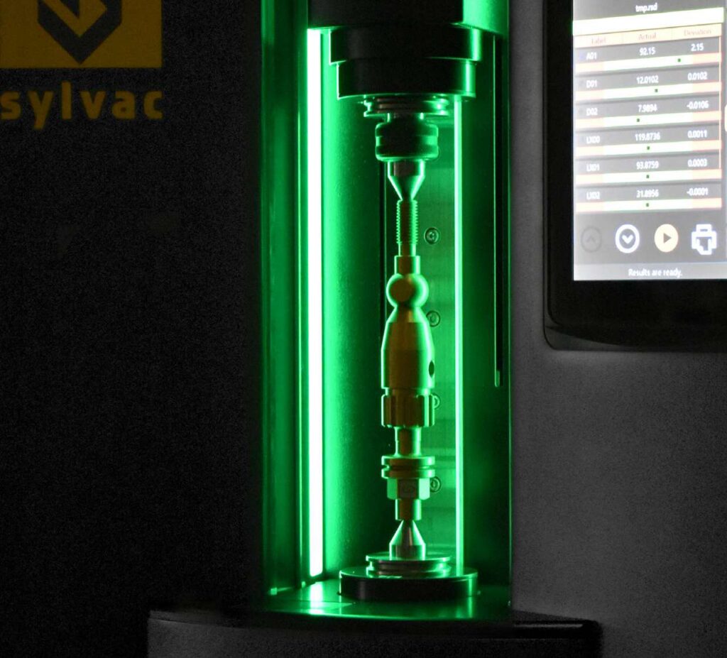 Máquina de medición óptica Sylvac SCAN para piezas torneadas